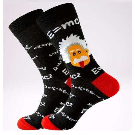 גרביים מעוצבים איינשטיין