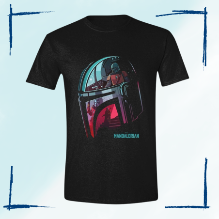 חולצת מלחמת הכוכבים - קסדת המנדלוריאן