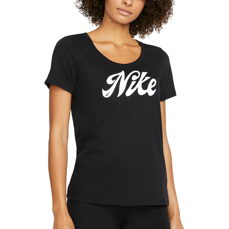 חולצת נייק לנשים | Nike Dri-FIT Script T-Shirt