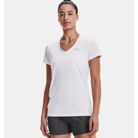 חולצת אנדר ארמור לנשים | UA Tech V-Neck T-Shirt