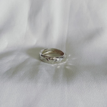 טבעת גל- כסף 925