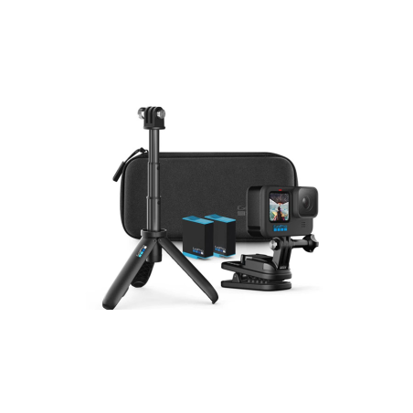 מצלמת אקסטרים GoPro HERO 10 Black Bundle