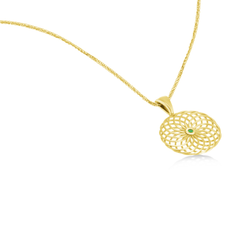 Mandala Necklace  | שרשרת מנדלה