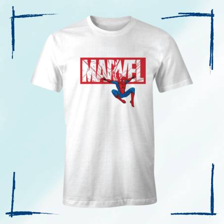 חולצת מארוול - לוגו עם ספיידרמן