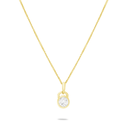 Diamond Necklace  | שרשרת משובצת יהלום