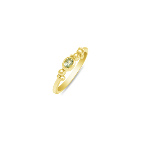 Almog | טבעת משובצת באבן חן טורמלין