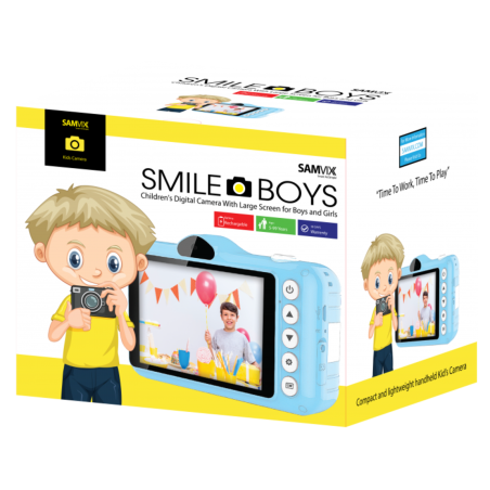 מצלמת ילדים סמייל בויז סאמויקס SMILEBOYS SAMVIX