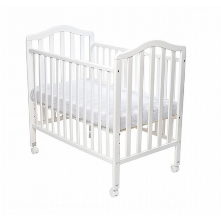 מיטת תינוק מטר נגה לבנה + מזרון