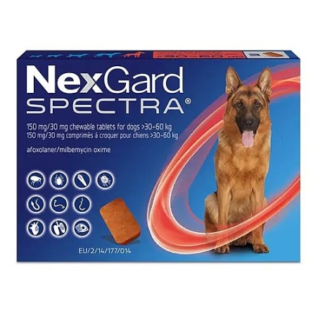 נקסגארד ספקטרה לכלבים במשקל 30-60 ק