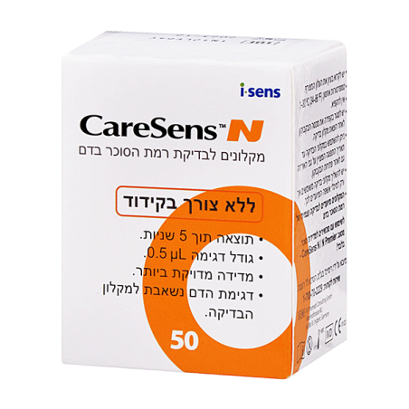 מקלוני בדיקה עבור מד סוכר CareSens N, CareSens N Premier