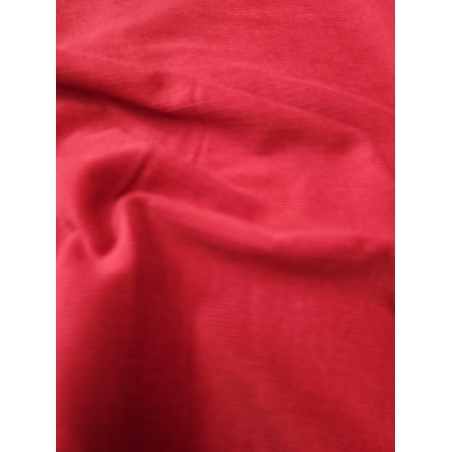 אריג קורדרוי בייבי מכובס צבע אדום