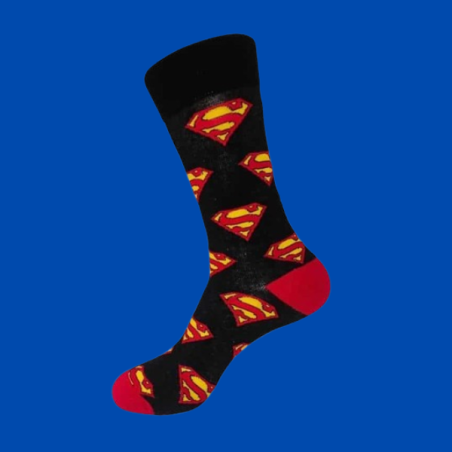 גרביים מעוצבים הסמל של סופר-מן