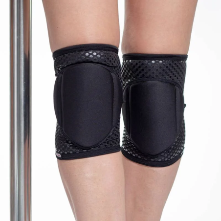 Липкие наколенники Grippy knee pads – Sleek Black
