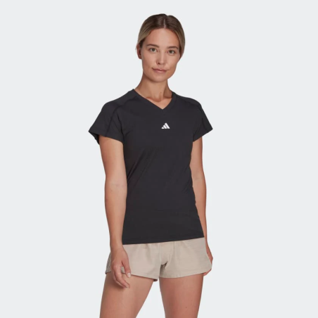 חולצת אדידס לנשים | Adidas Essential V-neck T-shirt