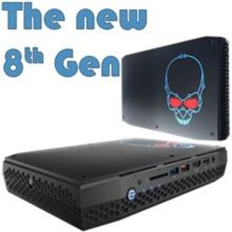 מחשב מיני Intel 8th gen Intel NUC core i7-8705G M.2 SS 