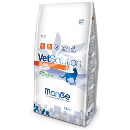 Monge VetSolution מונג' וט סולושן רנל מזון רפואי לחתולים 1.5 ק