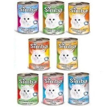 MONGE SIMBA - מונג' סימבה מזון רטוב לחתול 415 גרם מגוון טעמים