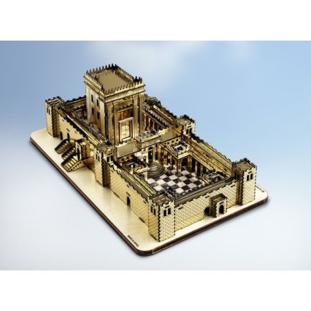 ערכה לבניית דגם בית המקדש מוזהב