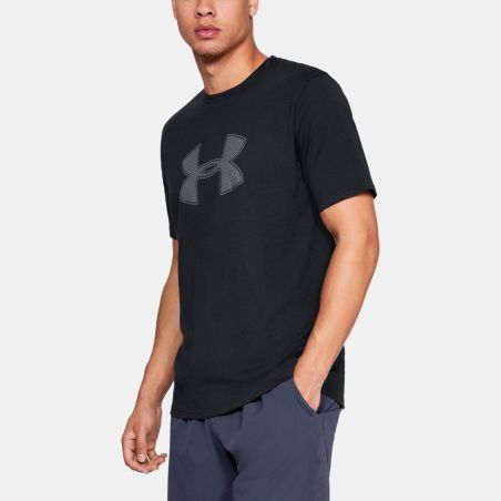 חולצת אנדר ארמור גברים | Under Armour Big Logo Short Sleeve T-Shirt