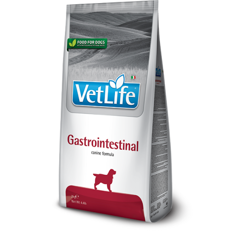 Vet Life Gastrointestinal וט לייף גסטרו אינטסטינל מזון רפואי לכלבים 12 ק