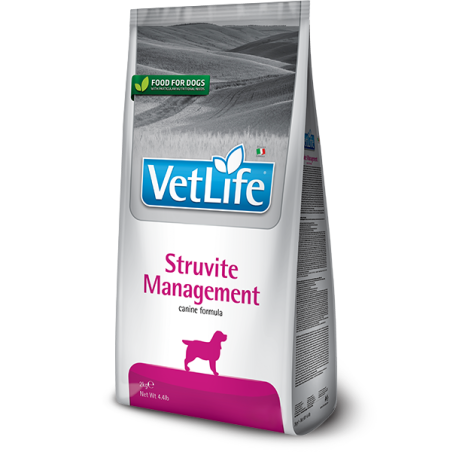 Vet Life Struvite Management וט לייף סטרוויט מנג'מנט מזון רפואי לכלבים 12 ק