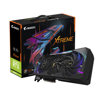 כ.מסך AORUS Geforce RTX 3080 Ti XTREME 12G PCIE4.0 LHR