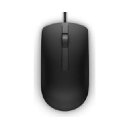 עכבר חוטי Dell Optical Mouse MS116 Black