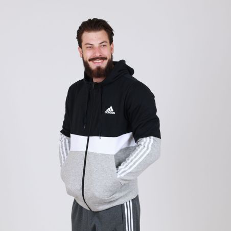 קפוצ'ון אדידס לגברים | Adidas Essential Fleece Full Zip Hoodie
