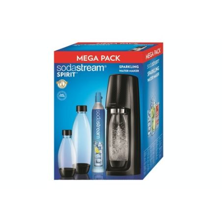 מכשיר ‏סודה סטרים עם 3 בקבוקים SodaStream Spirit mega pack