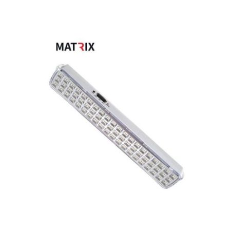 תאורת חירום נטענת ניידת LED MATRIX MX-L60-3.7V