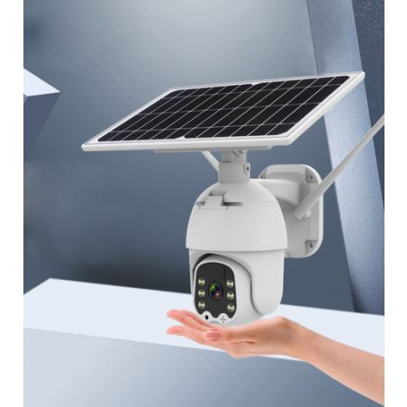 מצלמת אבטחה WI-FI סולארית מוגנת מים SMARTR