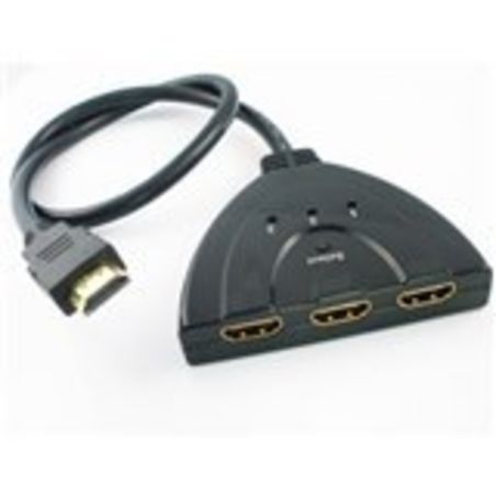 מפצל HDMI ידני לשלוש SAKAL 136038