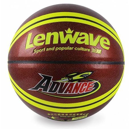 כדור כדורסל 7 עור איכותי LENWAVE 0789