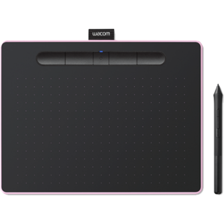 לוח גרפי Wacom Intuos Creative Pen Tablet With Bluetooth Medium Berry CTL-6100WLP-N - צבע Berry