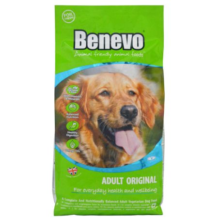 BENEVO מזון טבעוני לכלבים- בנבו לכלב - 15 ק