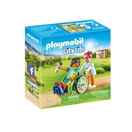 פליימוביל 70193 - מטופל על כסא גלגלים