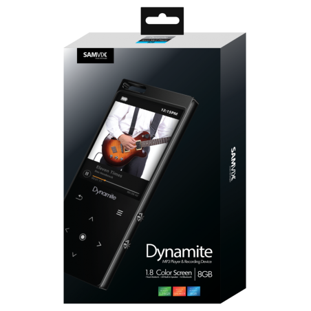 נגן MP3 דיינומייט | Dynamite 8GB SAMVIX