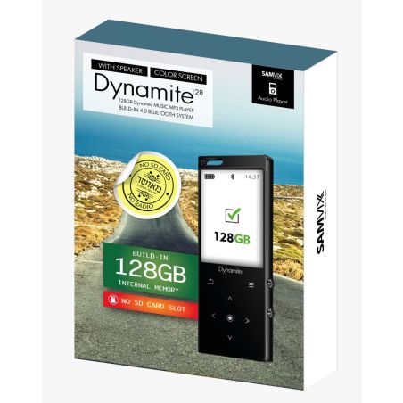 נגן MP3 דיינומייט 128 גיגה בייט | Dynamite 128 GB SAMVIX