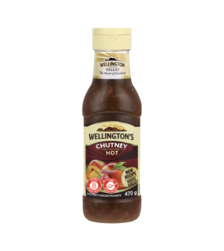 Wellington's Chutney Hot 450 gr