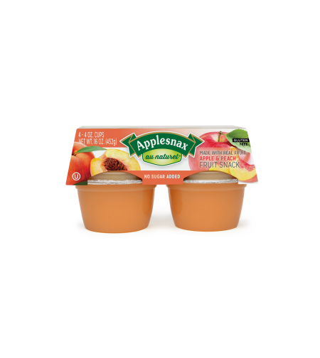 Applesnax Peach No Sugar Added