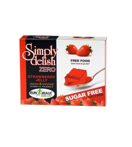 Simply Delish Zero Jelly 8 gr - Strawberry
