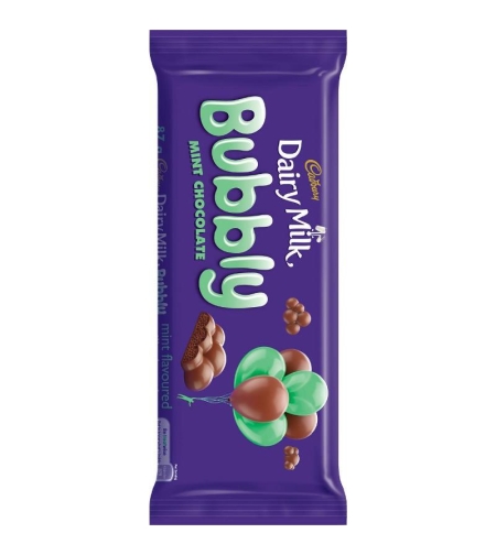 - Clearance Cadbury (South Africa) Bubbly Mint 87 gr
