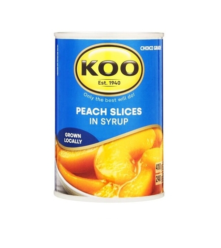 Koo Peach Slices in Syrup - 410 gr