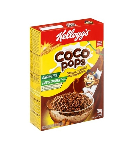 קאלוגז דגני בוקר פצפוצים בטעם שוקו 350 גר