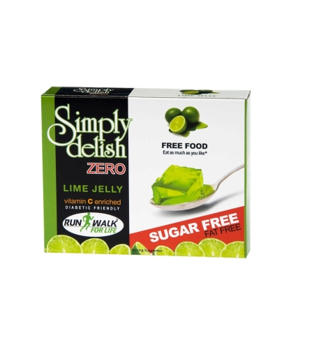 Simply Delish Zero Jelly 8 gr - Lime
