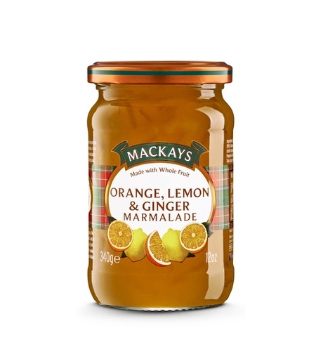 Mackays Orange, Lemon & Ginger Marmalade 340g