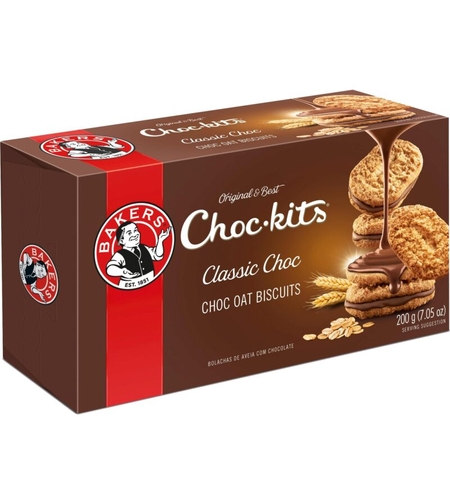 Bakers Choc-kits 200 gr