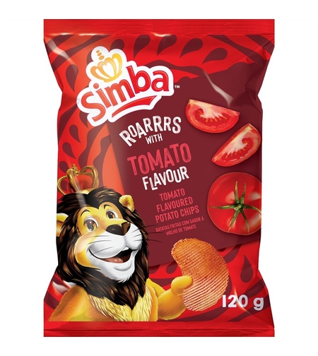 Simba Tomato Potato Chips 120g