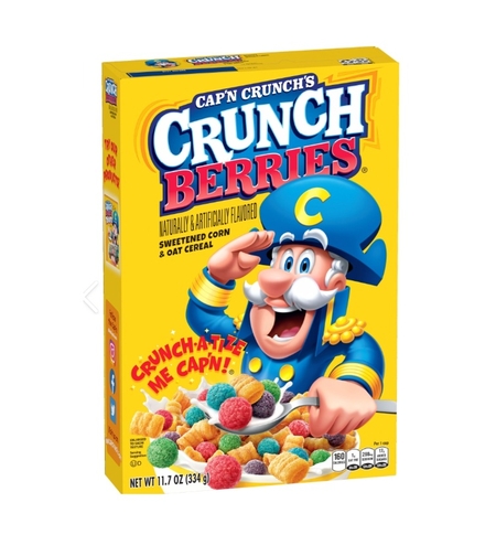 Cap'n Crunch's Crunch Berries 334g