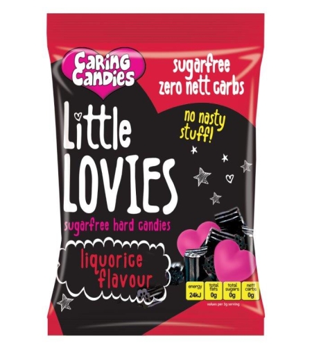 Little Lovies - Sugar Free Liquorice 100g or 1 kg